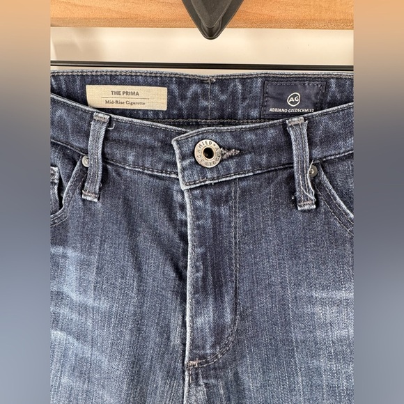 AG Goldshmied The Prima Mid-Rise Cigarette 27R - Picture 2 of 8